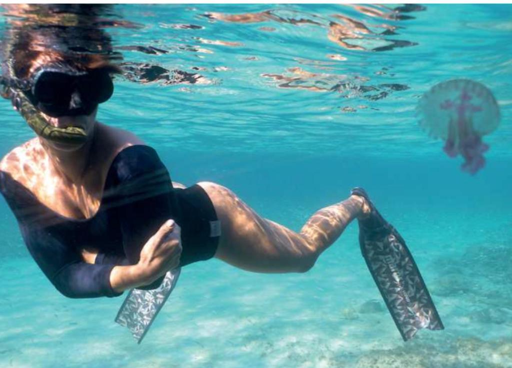 Mariasole paladina del mare: «Un amore nato in Sardegna»