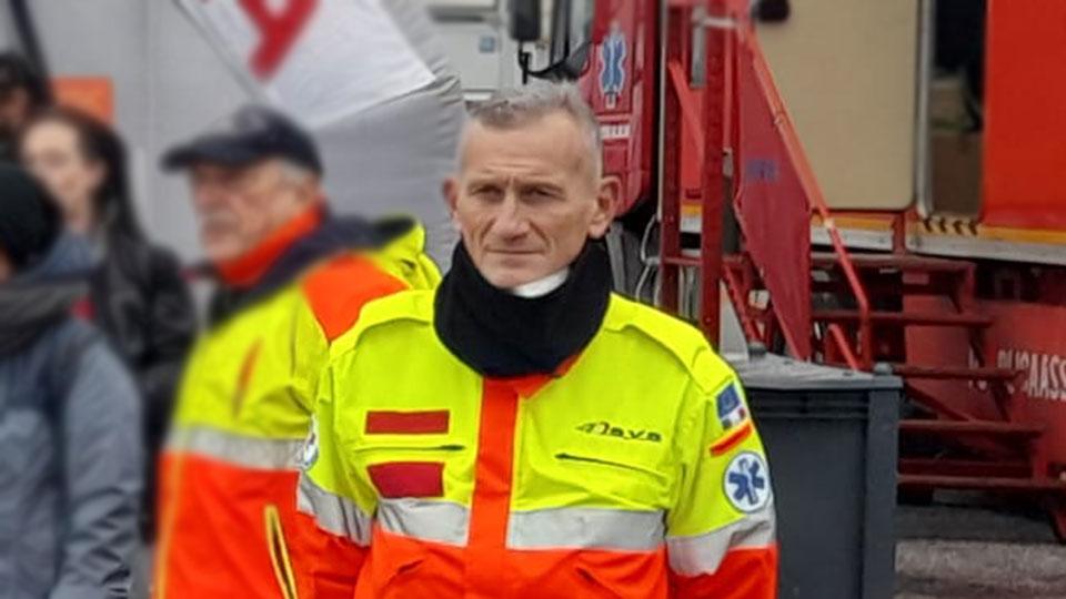 Gianni Chesi con la divisa della Svs