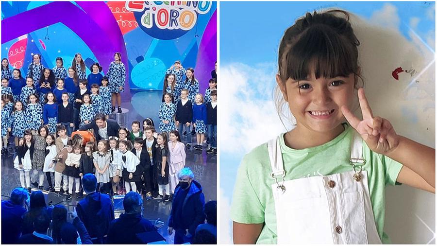 Zecchino d’Oro, Benedetta sul podio «Trasmetto emozioni cantando»