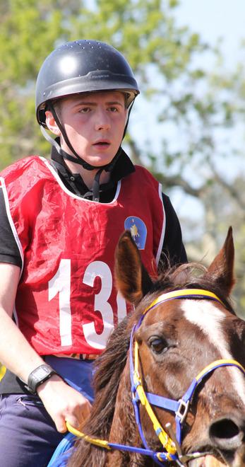 Matteo Musselli monta a cavallo da quando aveva 6 anni