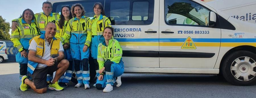 
	La squadra della Misericordia di via Verdi aggredita in via della Lecceta

