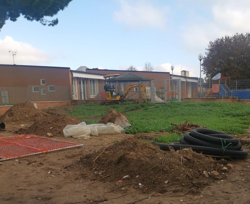 Rientro in classe al Ciaf con un giardino più grande