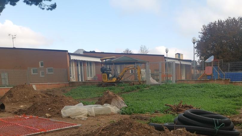 Rientro in classe al Ciaf con un giardino più grande