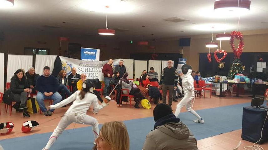 Un momento dell'evento a Fornacette 