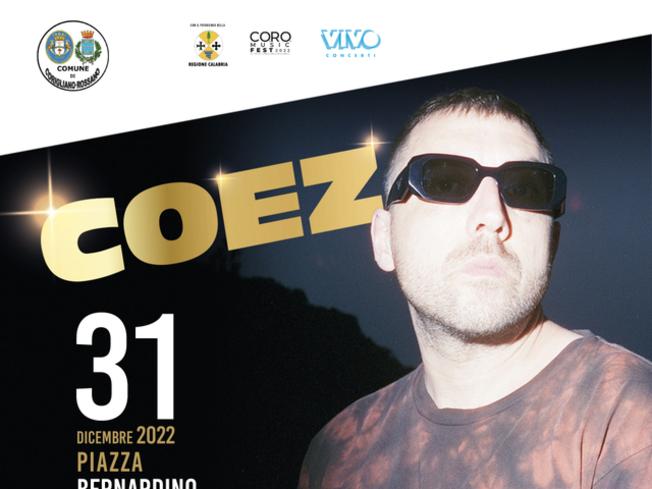 Comunicato Stampa: CAPODANNO IN PIAZZA CON COEZ A CORIGLIANO-ROSSANO