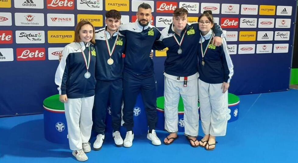 Quattro medaglie ai campionati italiani per  l’Accademia Prato Ju Jitsu