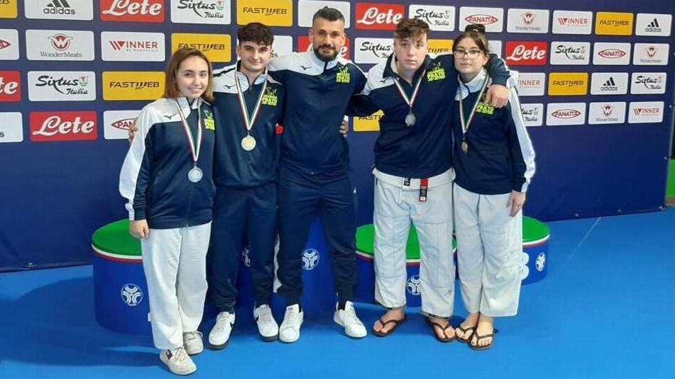 Quattro medaglie ai campionati italiani per l’Accademia Prato Ju Jitsu
