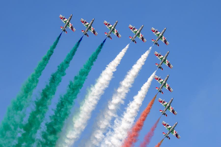 Le frecce tricolori tornano in Toscana: a maggio l’esibizione a Marina di Pietrasanta