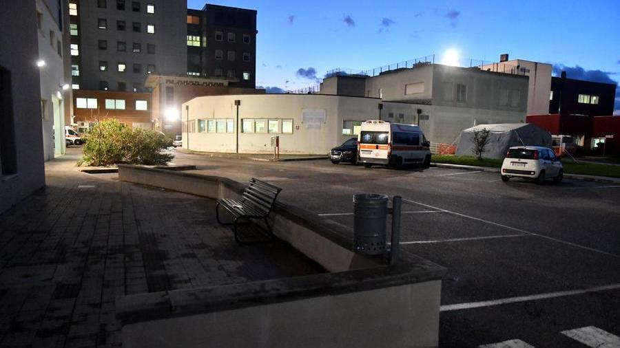Un esterno dell'ospedale San Martino di Oristano