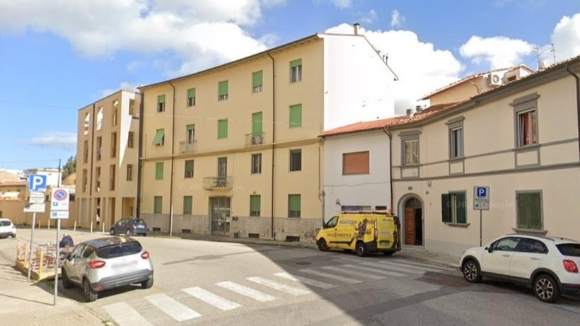 Uno scorcio di via Rainaldo, in zona Piagge