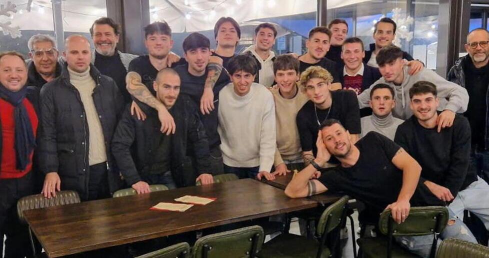 La cena della squadra