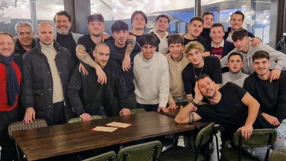 La cena della squadra