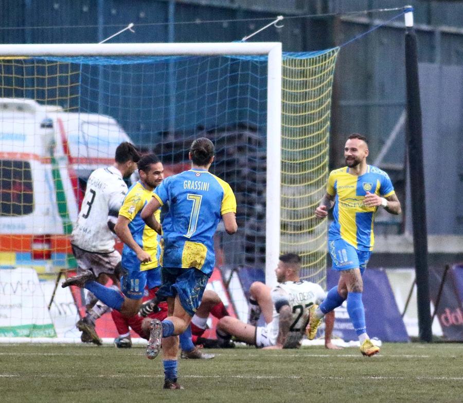 
	D&rsquo;Auria autore del gol del pari contro il Cesena

