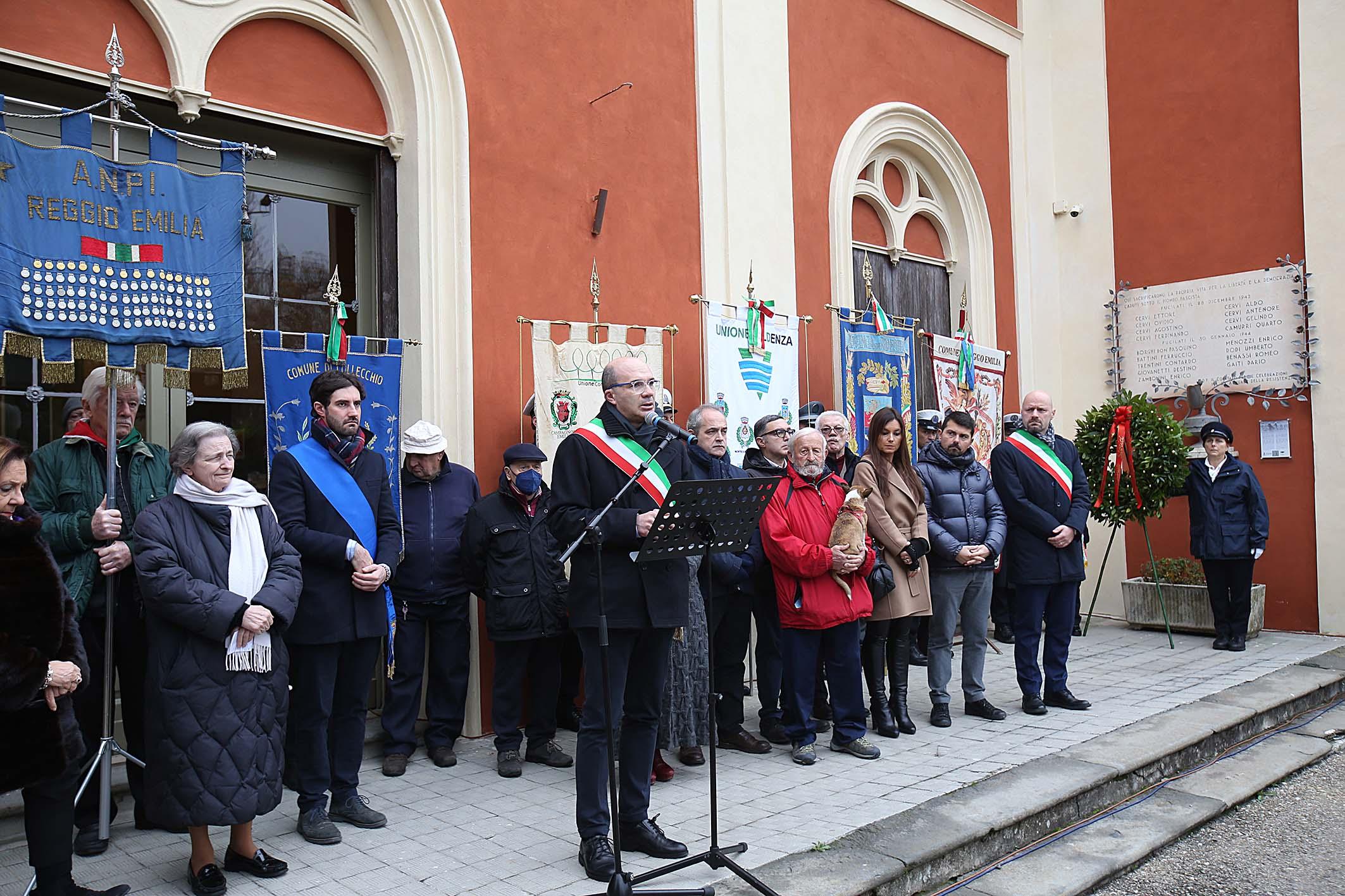 Reggio Emilia abbraccia i Fratelli Cervi e Quarto Camurri