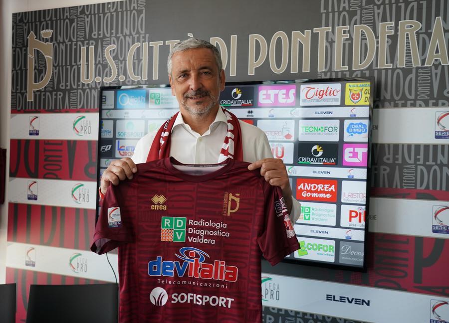 
	Moreno Zocchi, direttore sportivo del Pontedera (Foto Franco Silvi)

