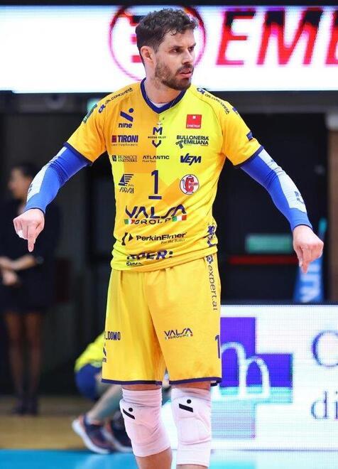 Modena volley. Bruninho: «Usciamo più forti anche dalla sconfitta con Trento»