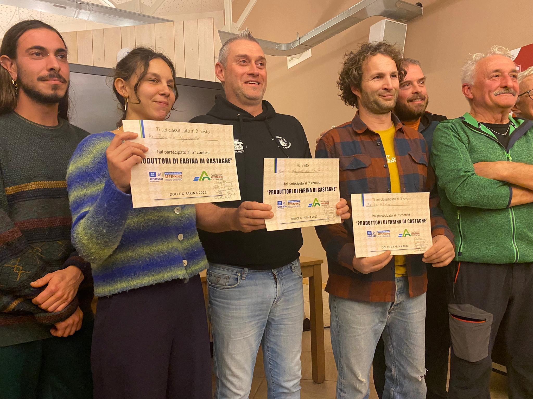 La farina di castagne dei Briganti del Cerreto è la migliore del Parco