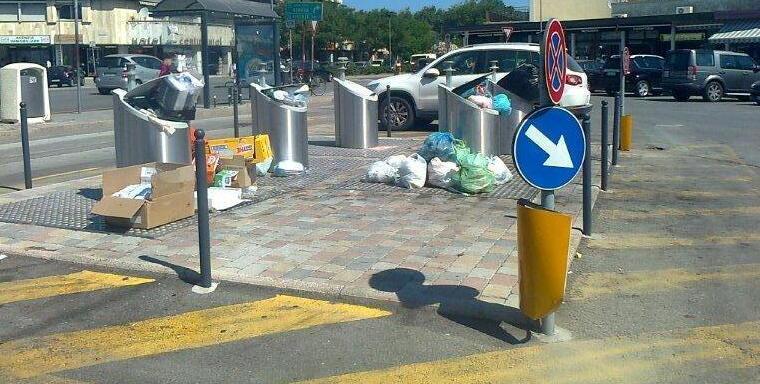 Picco di rifiuti abbandonati ma salgono anche le multe