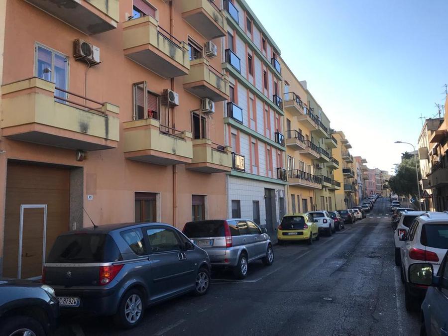 
	La palazzina di via Trincea delle Frasche a Cagliari dove &egrave; esplosa una bombola di gas <em>(foto Mario Rosas)</em>

