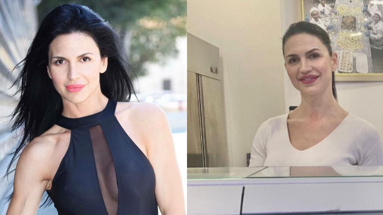 Viareggio, l’attrice e modella che lavora al banco del pastificio di famiglia