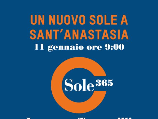 Comunicato Stampa: Un nuovo Sole a Sant'Anastasia
