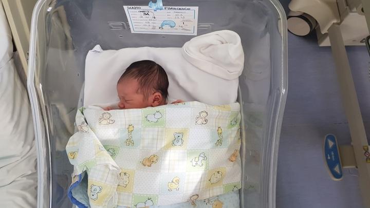 
	Il piccolissimo Francesco Scano &egrave; il primo nato del 2023 in provincia di Oristano

