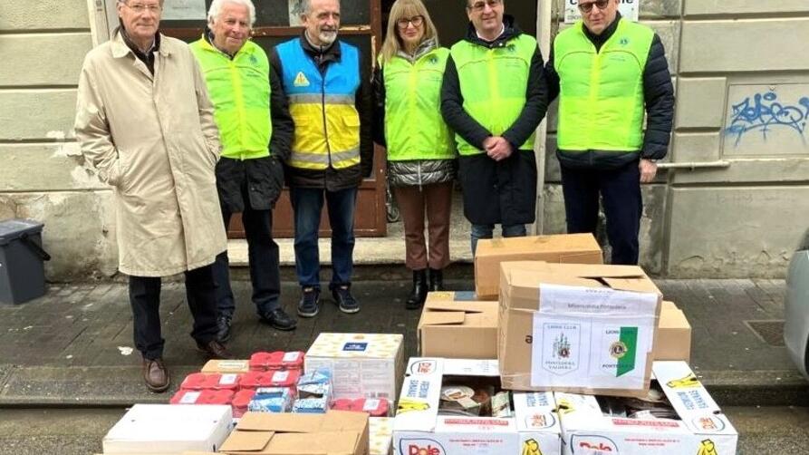 Generi alimentari per dieci quintali donati a Misericordie e parrocchie