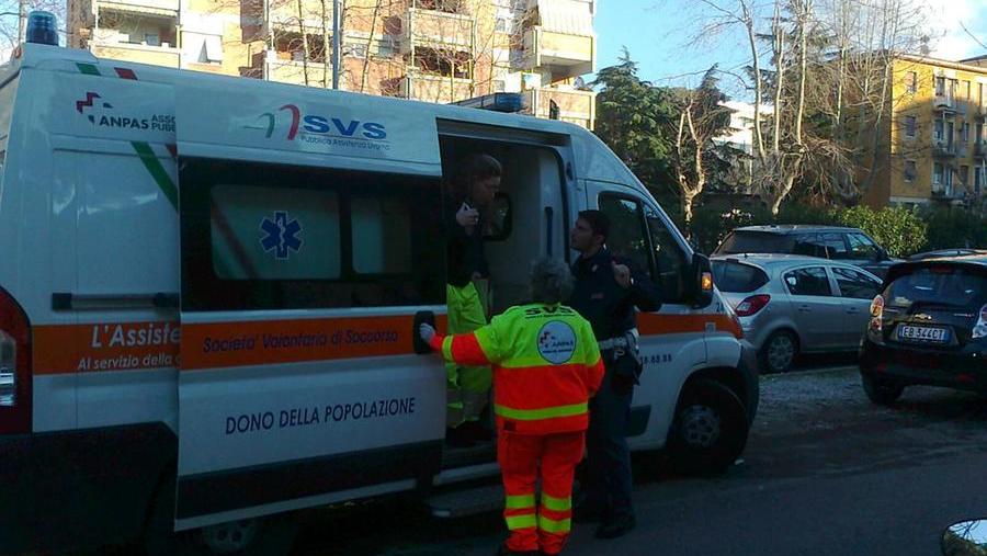 Un'ambulanza della Svs (foto d'archivio)