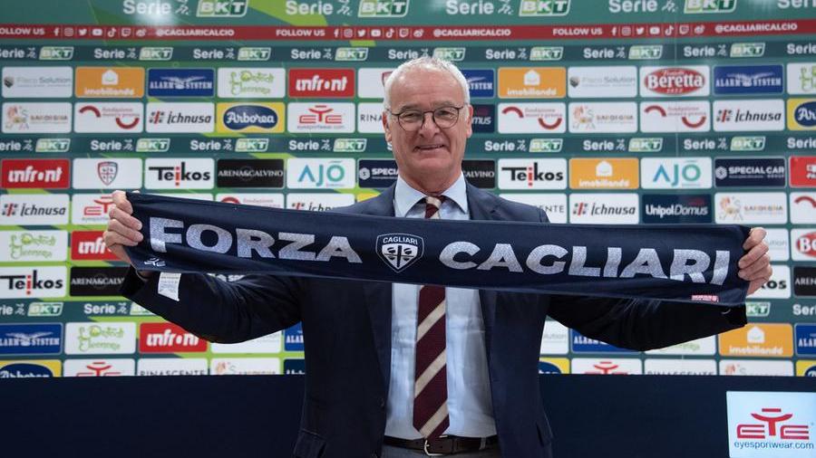 Claudio Ranieri dopo la conferenza stampa di presentazione (foto mario rosas)