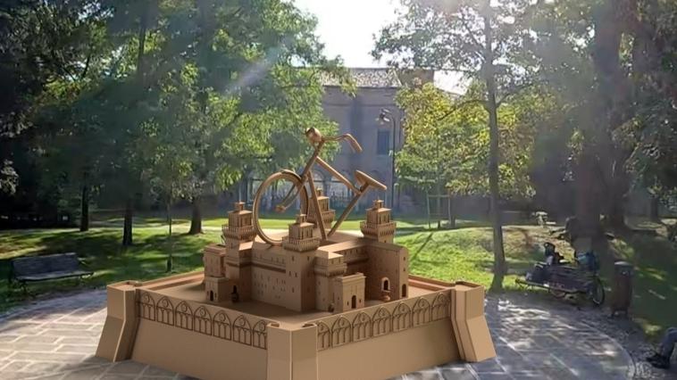 Ferrara, «la bicicletta merita un monumento»