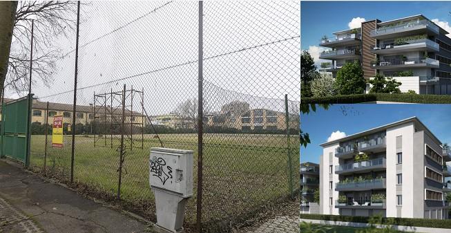 Modena. Due nuove palazzine all’ex campo “Botti” in via Costa. Ed è polemica