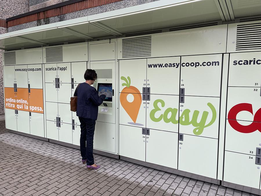 Modena, arrivano i locker di EasyCoop: ordina la spesa online e la ritiri quando vuoi