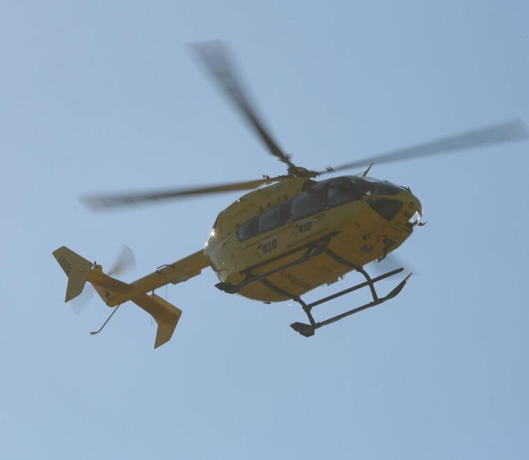 L’incidente è avvenuto nei boschi di Sassetta dove è intervenuto Pegaso