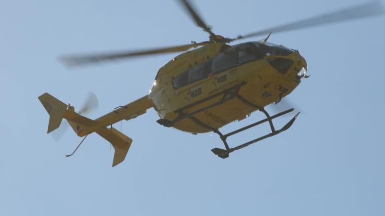 L’incidente è avvenuto nei boschi di Sassetta dove è intervenuto Pegaso