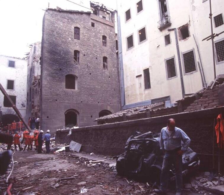 I danni della strage di via dei Georgofil