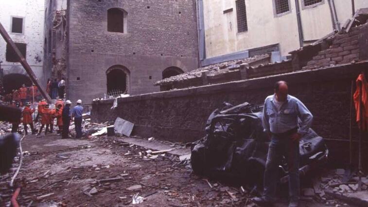 I danni della strage di via dei Georgofil