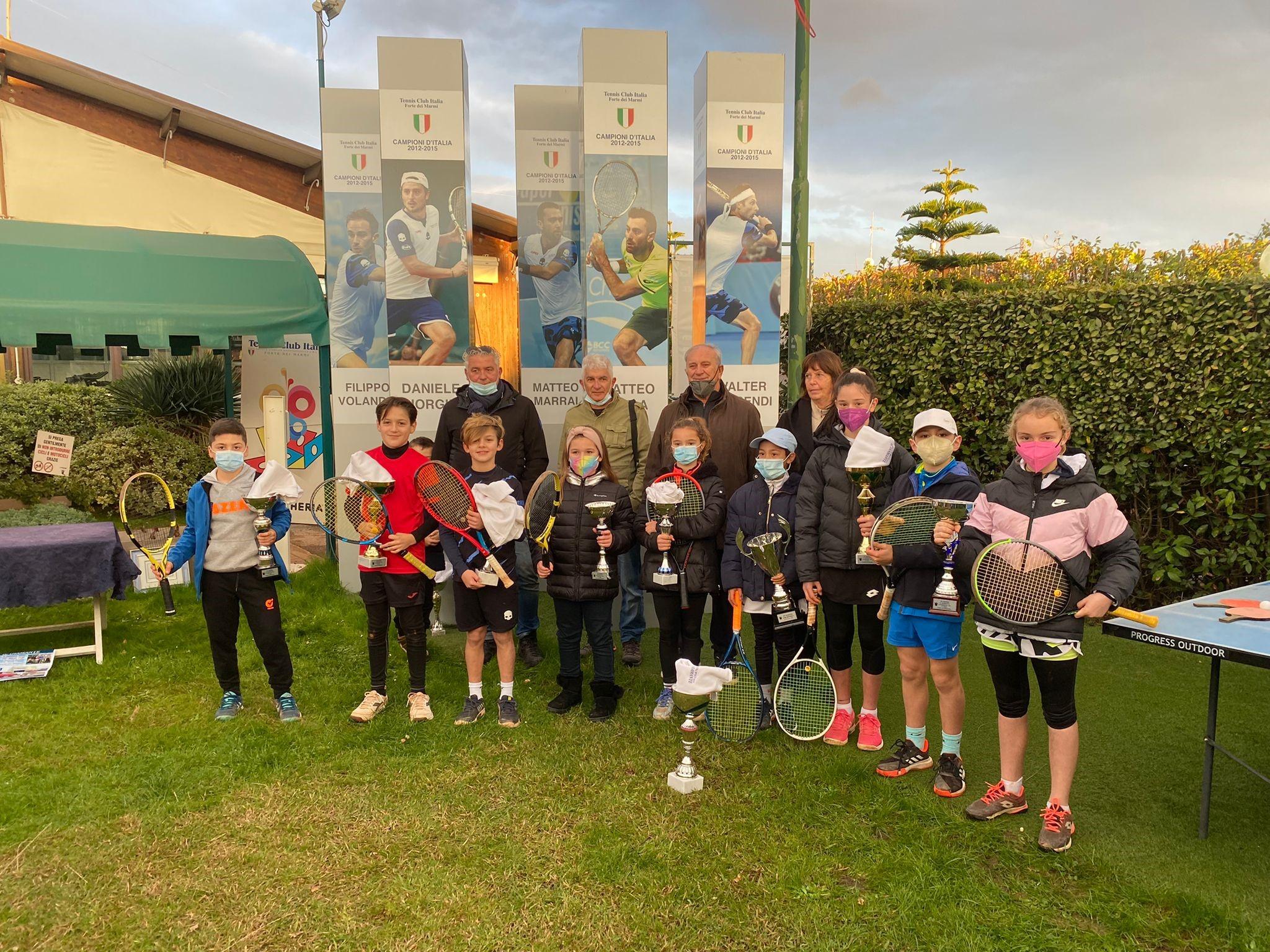 Cento giovani tennisti si sfidano al Ct Italia di Forte dei Marmi