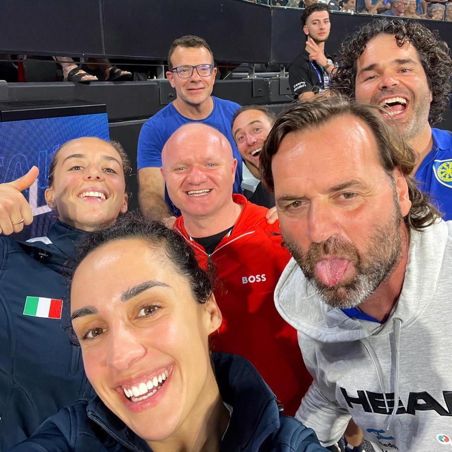 
	Il selfie pubblicato da Martina Trevisan&nbsp;

