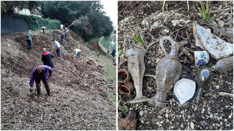 I cittadini virtuosi puliscono Caletta