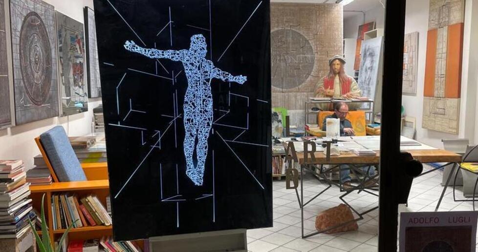 Carpi, l’industria dialoga con l’arte nelle opere di Adolfo Lugli 