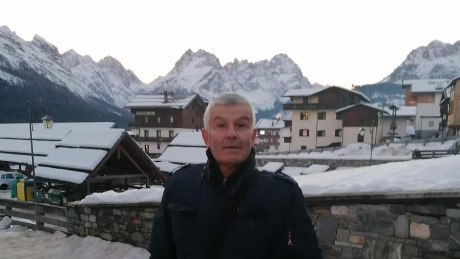 Bastiano Canu in una fotografia scattata ieri pomeriggio, due ore prima della tragedia