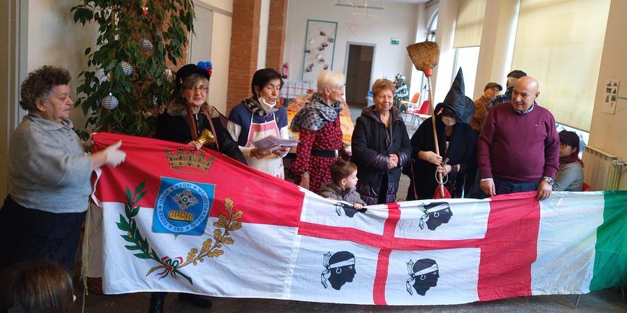 Festa sarda della befana il Lombardia con il Circolo culturale Sardegna di Monza, Concorezzo e Vimercate