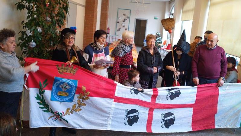 Festa sarda della befana il Lombardia con il Circolo culturale Sardegna di Monza, Concorezzo e Vimercate