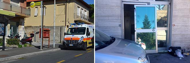 Paura alle Poste di Ardenza: due rapinatori armati legano gli impiegati e fuggono con 35mila euro 