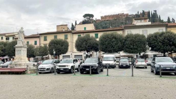 Piazza Boccaccio come è oggi