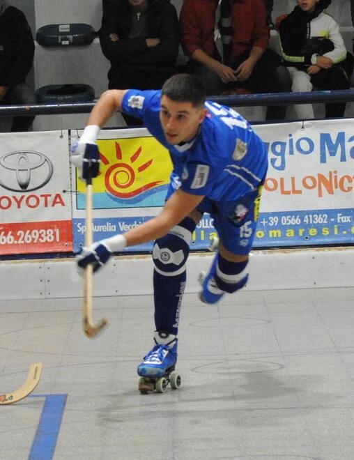 Francesco Banini, del Galileo Hockey Follonica