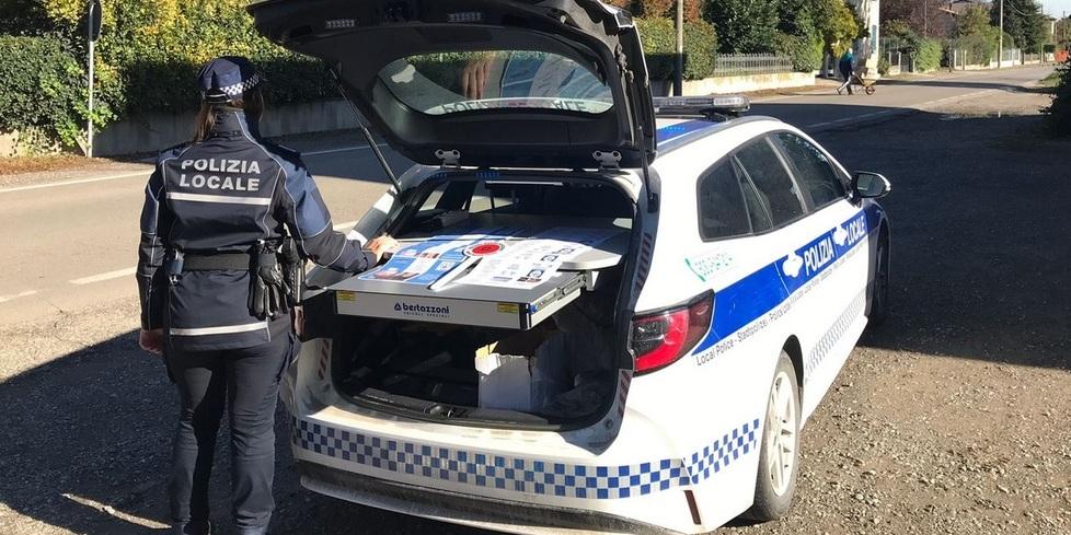 Guastalla: il pirata scappa, poi ci ripensa