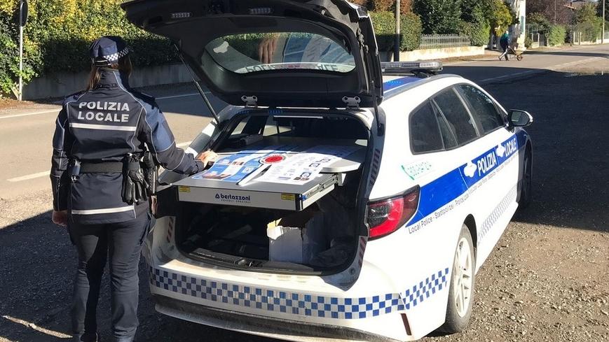 Guastalla: il pirata scappa, poi ci ripensa