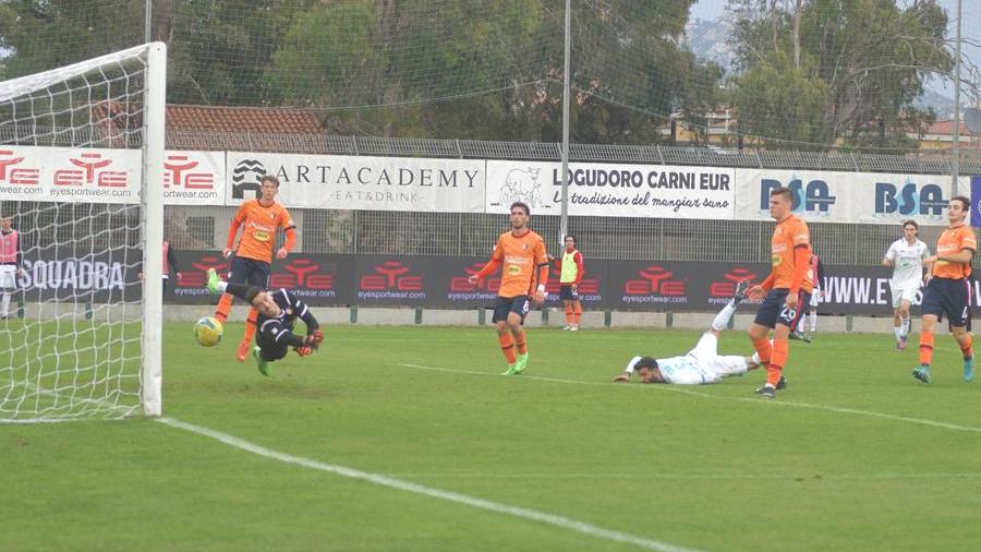 Olbia vittoriosa sul Montevarchi <em>(foto Vanna Sanna)</em>