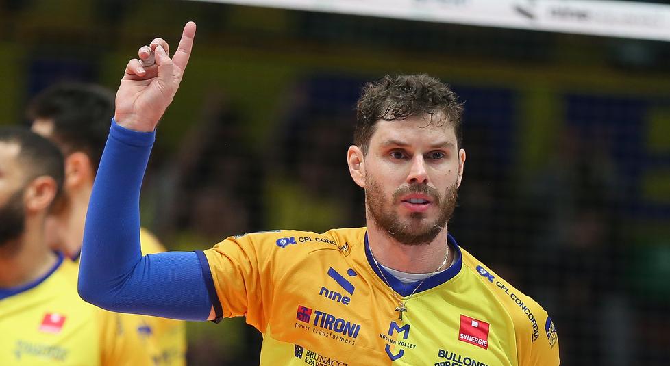 Modena Volley, l'orgoglio di Bruno dopo la vittoria contro la Lube: «Il lavoro batte il talento» 